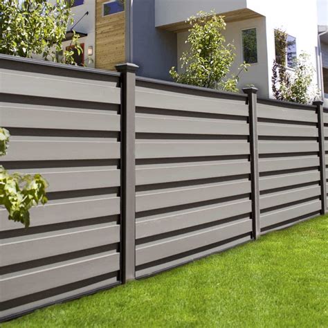buy ft tall horizontal fence kit trex  horizons fds