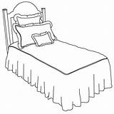 Bed Drawing Bunk Beds Getdrawings sketch template