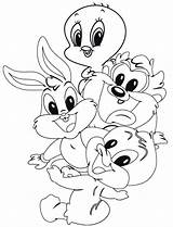 Looney Tunes Toons Lunituns Paintingvalley Ausmalbild Kinderbilder Coloringkidz Pdf Caricaturas sketch template
