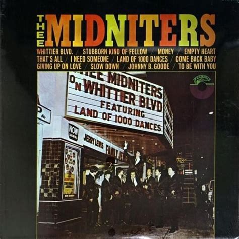 thee midniters thee midniters lyrics  tracklist genius