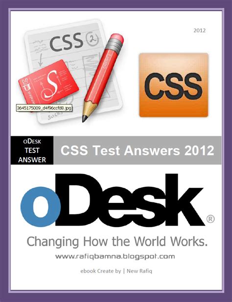 odesk css test answers     ms word file bangla