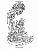 Breastfeeding Postpartum Pregnant sketch template