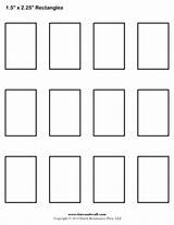 Rectangle Printable Templates Shape Inch Rectangles Printables Template Shapes Blank Pdf Print Labels Label Sheet Toddlers Timvandevall Binder Outline Paper sketch template