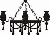 Chandelier Clipart Svg Silhouette Candlestick Spooky Icon Transparent Webstockreview Big Tag sketch template