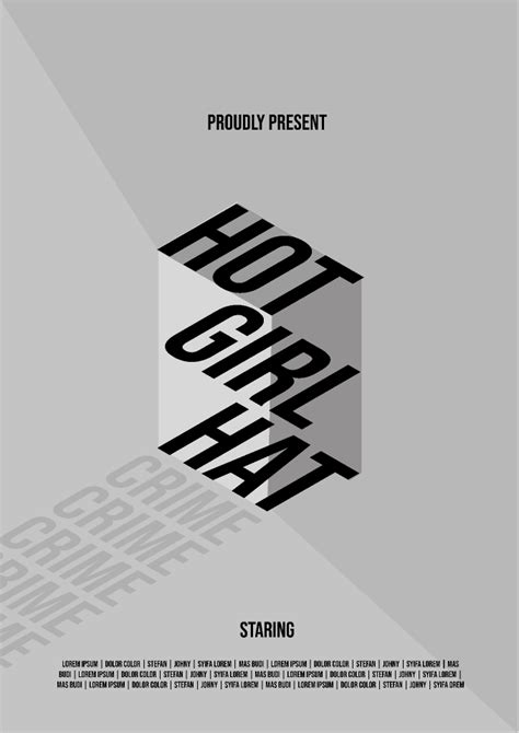 Hot Girl Ha T Crime Poster Figma Community