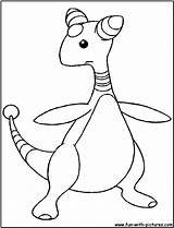 Ampharos Coloring Pages Fun sketch template