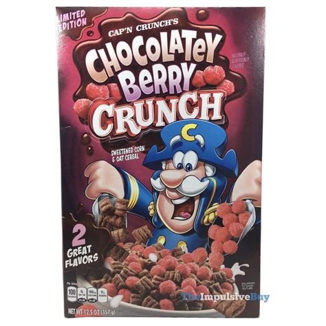 review capn crunchs chocolate berry crunch cereal  impulsive buy