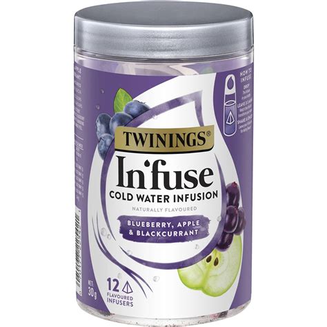 twinings infuse blueberryblackcurrant apple cold water infusion
