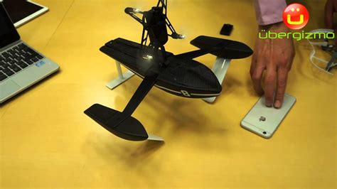parrot minidrones hydrofoil brand  minidrone demo youtube