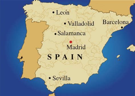 map  spain map pictures