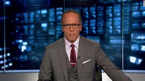 Lester Holt Gets Anchor Chair In Historic Moment For Black Journalists