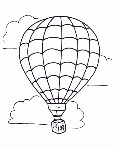 coloring pages  hot air balloons coloring pages