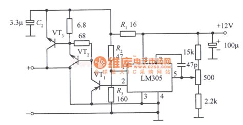 regulated power supply circuit diagram composed  lm powersupplycircuit