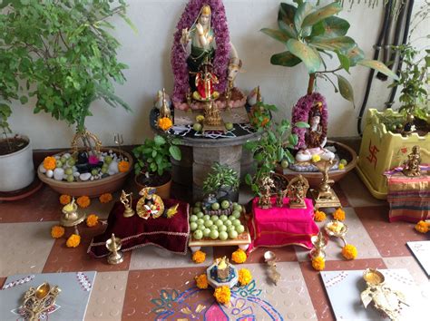 pin  puja decorations