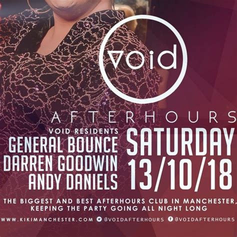 General Bounce Live Void 14th October 2018 By General