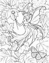 Coloring Fairy Pages Princess Printable Leaf Coloringbay Fairies Choose Board Colouring sketch template