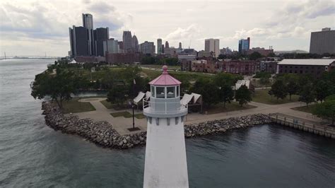 detroit michigan  drone footage youtube
