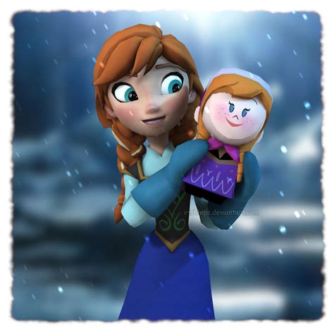 Disney S Frozen Anna Meet My Fan By Irishhips On Deviantart