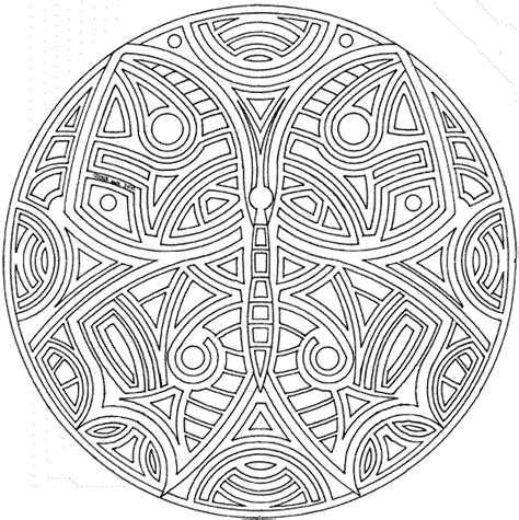 intricate mandala coloring pages coloring home