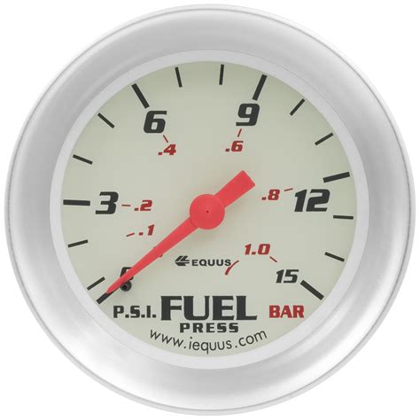 equus   series fuel pressure gauge ebay