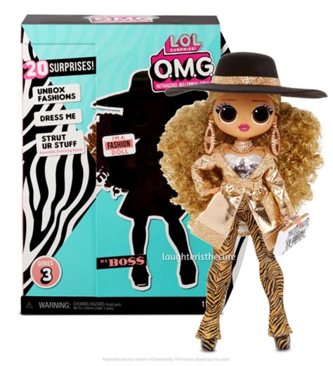 lol surprise da boss omg fashion doll series  boss queen  hand