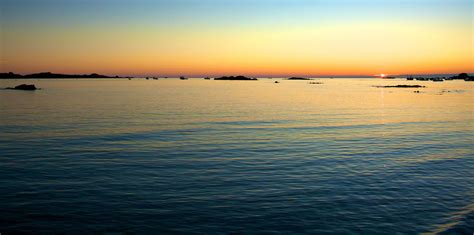 amazing sunset  cobo bay guernsey amazing sunsets