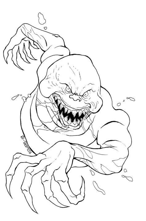 scary coloring pages  coloring pages  kids monster coloring