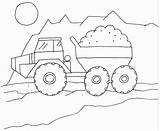 Coloring Truck Dump Pages Kids Printable Street Grassland Animals Monster Sweeper Garbage Blippi Trucks Colouring Boys Print Excavator Getdrawings Carscoloring sketch template