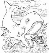 Coloring Pages Jonah Whale Printable Bible Story Kids Activities Sheets Pre Crafts Lesson God 2010 Plan Template Colouring School Drawing sketch template