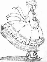 Petticoats Deviantart sketch template