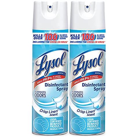 unscented disinfectant spray   top brands review