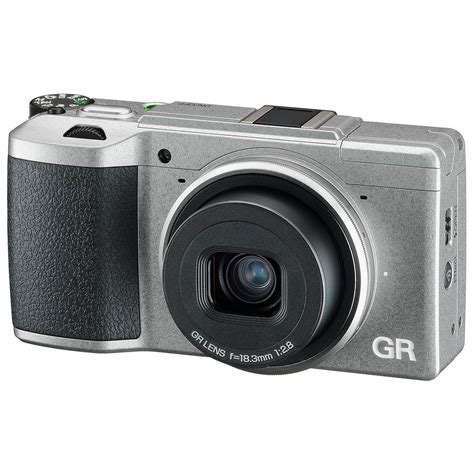 ricoh gr ii silver edition digital camera  bh photo video