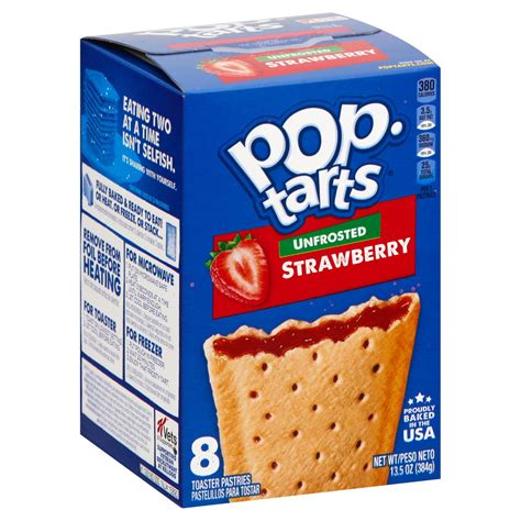 pop tarts unfrosted strawberry toaster pastries shop toaster pastries