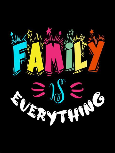family   family  shirt design lettering typography quote