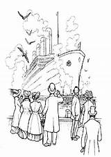 Titanic Coloring Kids Pages Rms Fun Colouring Ship Sheets Adult Printable Luxury Kleurplaat Books Movie Interested Enthusiast Children Used Will sketch template