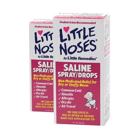noses saline spray