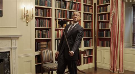 Watch Barack Obama Say Yolo Use Selfie Stick In New Video Rolling