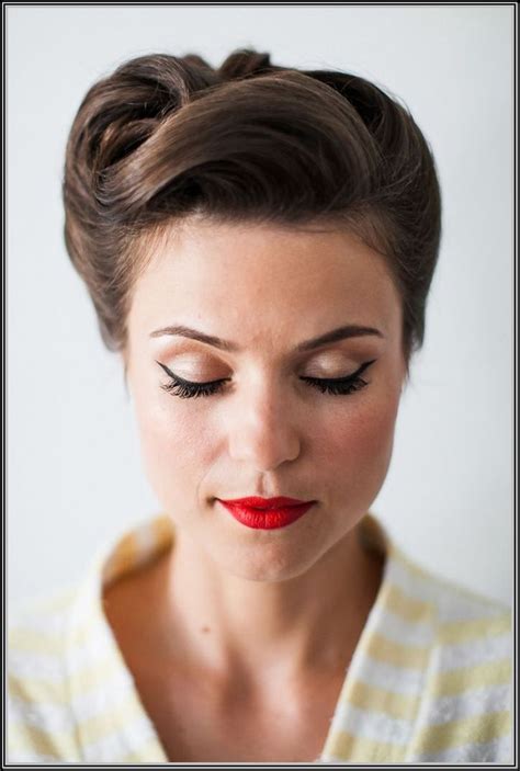 Updo Pin Up Hairstyles