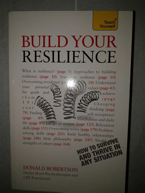 build your resilience how to survive and thrive in any situation