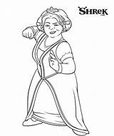 Shrek Fiona Kleurplaten Stemmen Ausmalbild sketch template