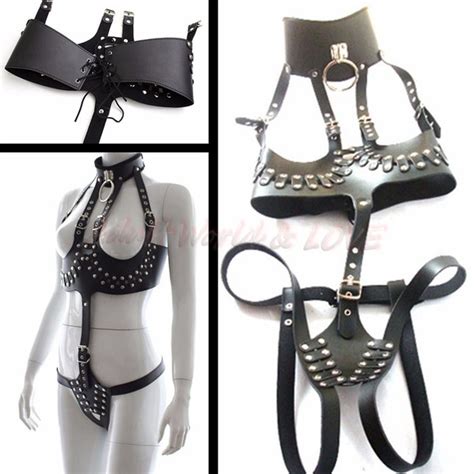 leather fetish harness anal glamour