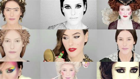 l évolution du maquillage à travers les siècles en 6 minutes vanity fair