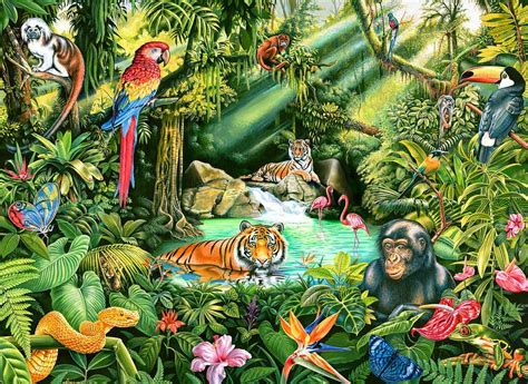 jungle variant   mgl meiklejohn graphics licensing jungle art