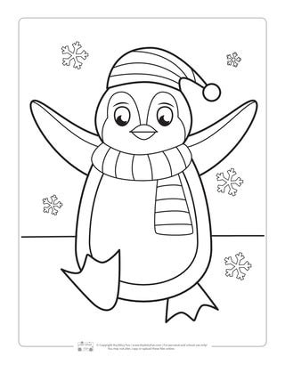 clever  winter coloring pages  kids kids playing snow