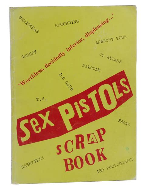 sex pistols scrap book ray stevenson first edition