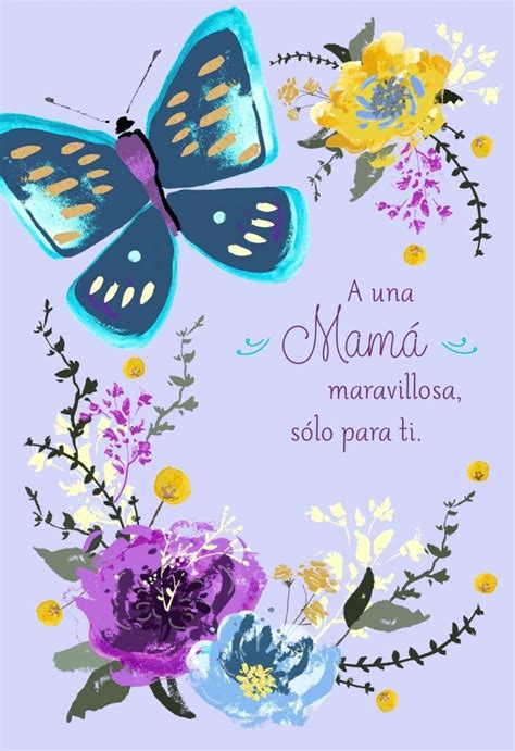 spanish mothers day cards printable printable card