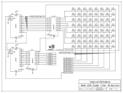arduino  verify xx led cube circuit electrical engineering