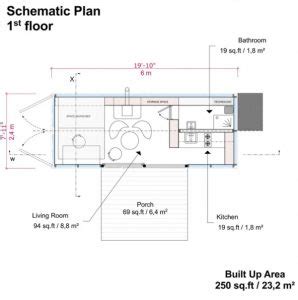 floor  grid cabin plan homemydesign