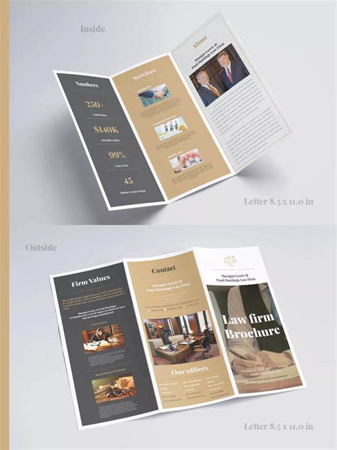 indesign brochure template