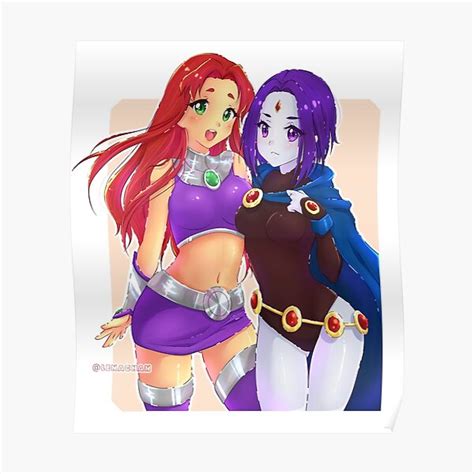 starfire posters redbubble